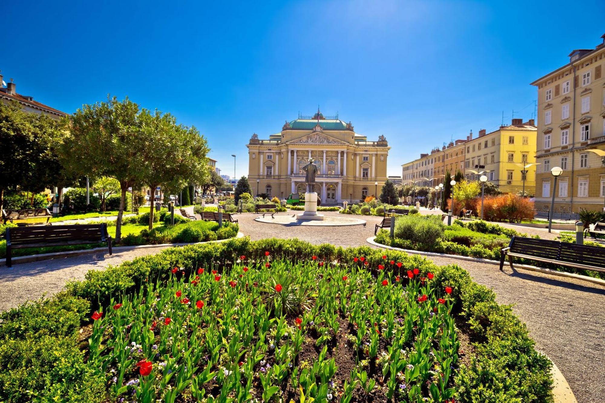 City Apartment With Garden - Happy Rentals Rijeka Extérieur photo